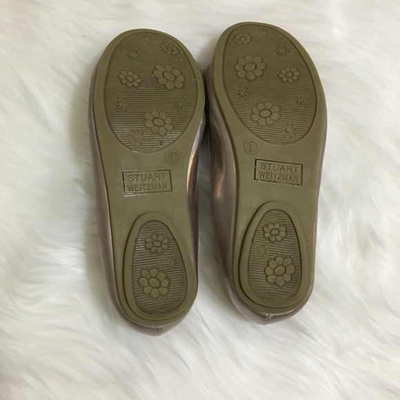 Stuart Weitzman Girls Flats Size 1 - Picture 5 of 7
